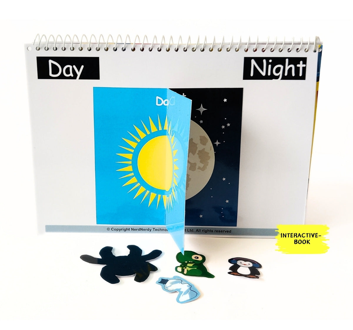 NerdNerdy Opposites Level 1/3+yr/ TLM/ home &classroom/can be used for children with Special Education needs. - NerdNerdy