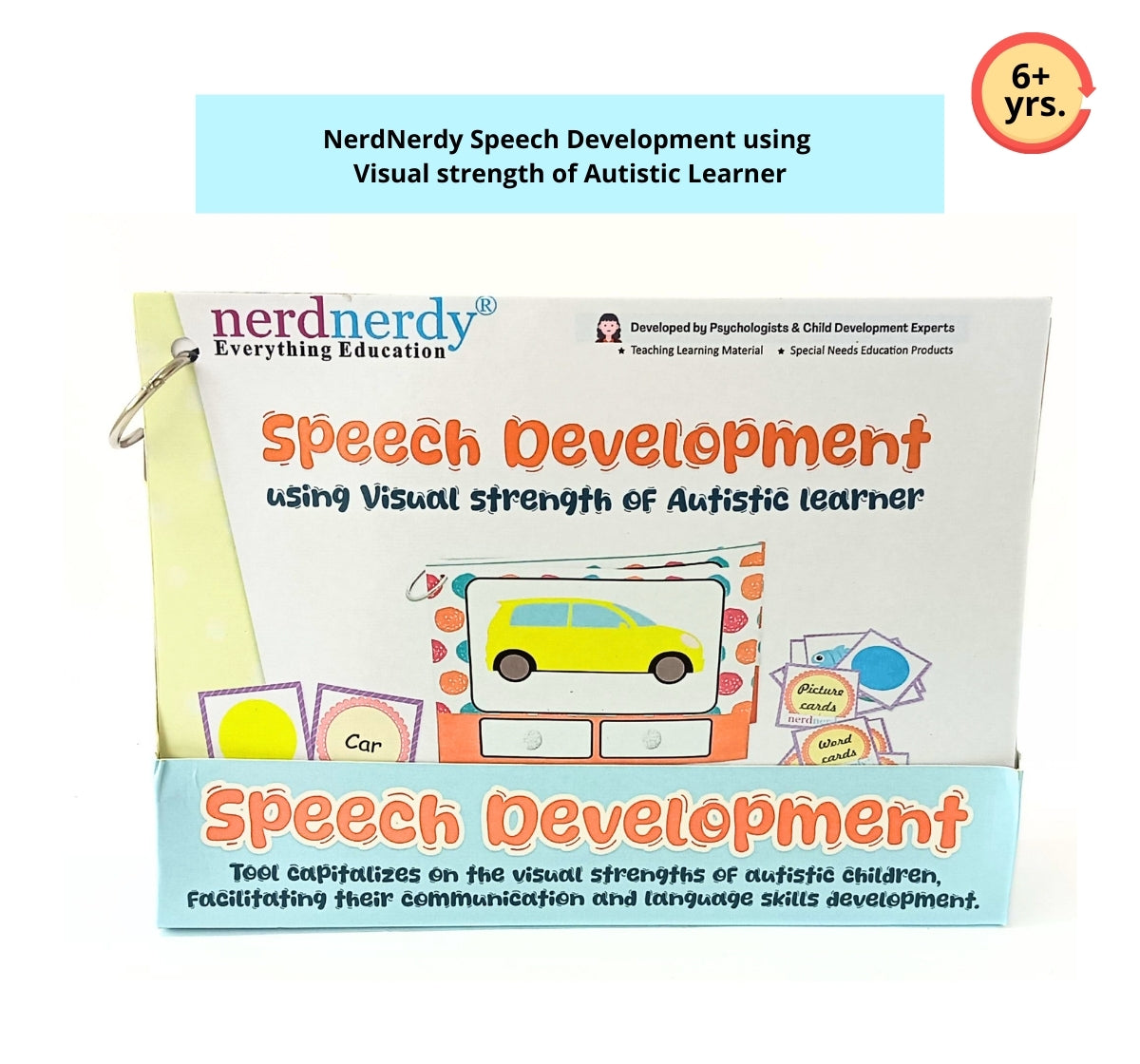 NerdNery Speech Development using Visual strength of Autistic Learner/ Recommended for those with Speech Delays & are visual learners. - NerdNerdy