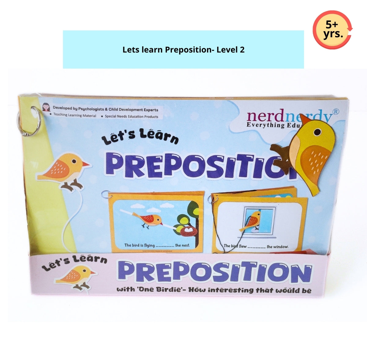 Preposition Level 2/ 4+yrs/ - NerdNerdy