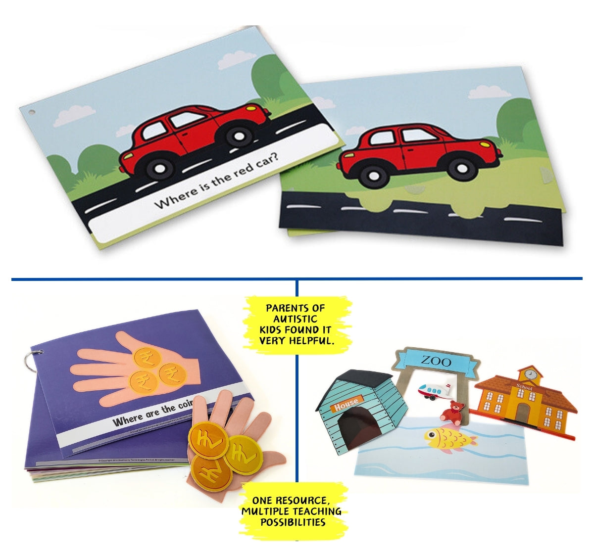 NerdNerdy Where Question/Interactive cards for children with Autism/Speech Therapy/Occupational Therapy/Special Education - NerdNerdy