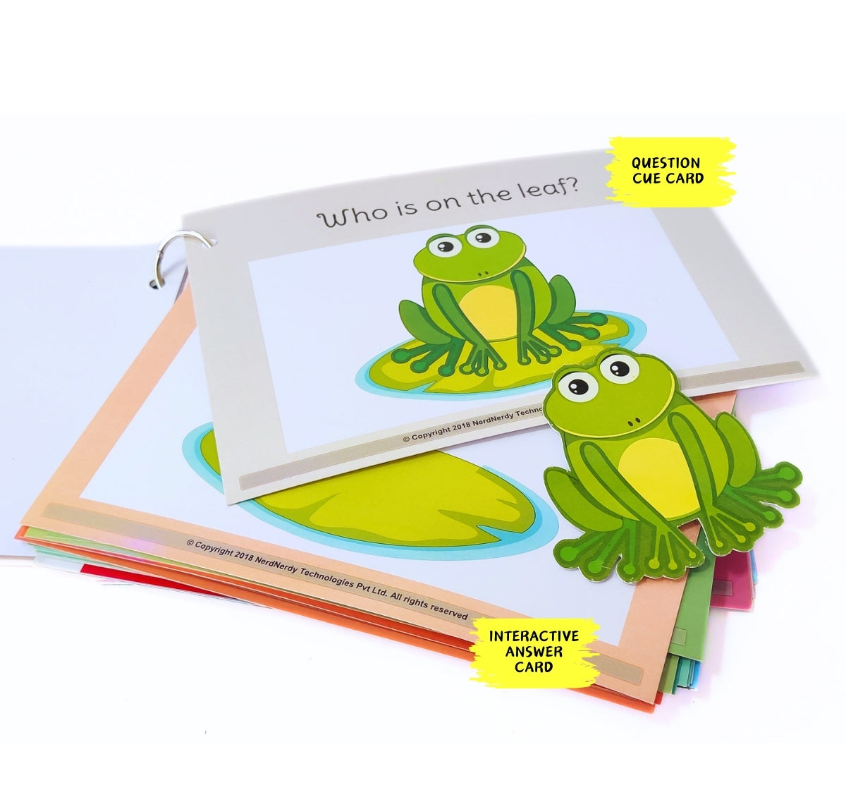 NerdNerdy WHO Questions/Interactive cards for children with Autism/Speech Therapy/ Occupational Therapy/ Special Education - NerdNerdy