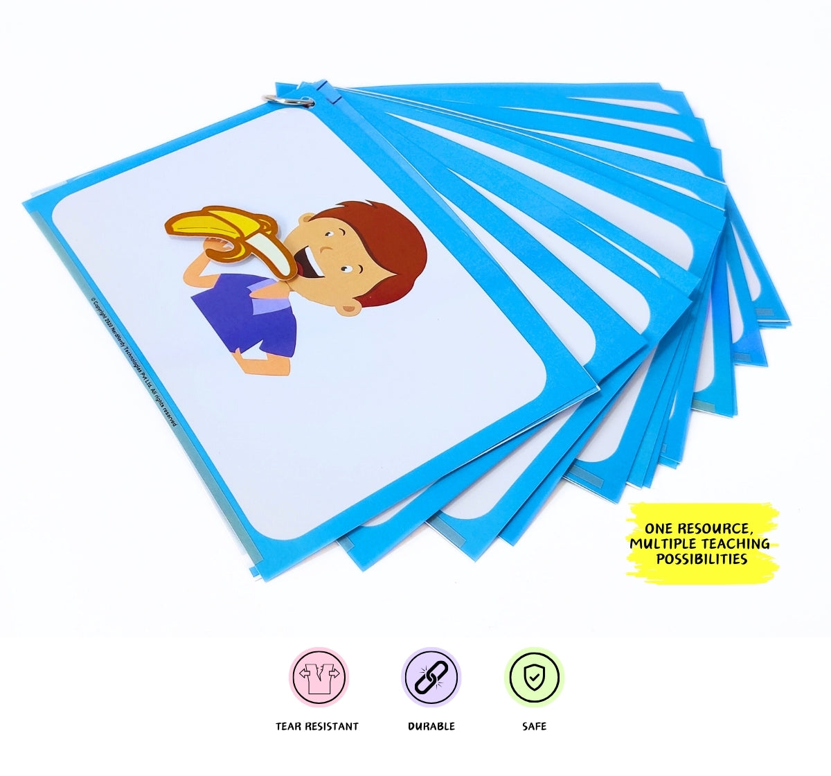 NerdNerdy 'What' Question Basic Level/Interactive hands on cards for children with Autism - NerdNerdy